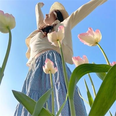 她不知道那些鸟的名字